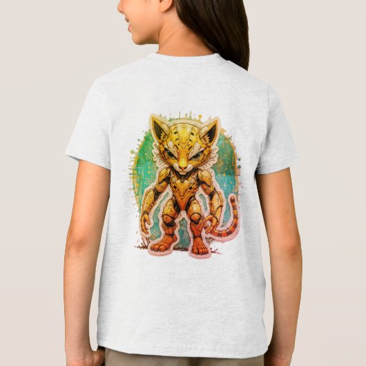 Mecha Prowler Tri-Blend Shirt (Achterkant)