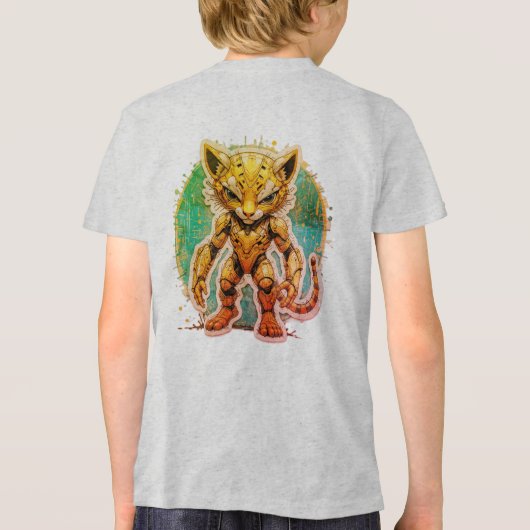 Mecha Prowler Tri-Blend Shirt (Achterkant)