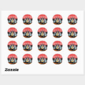 Mecha Ramen Ronde Sticker (Vel)