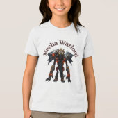 Mecha Warlord Tri-Blend Shirt (Voorkant)