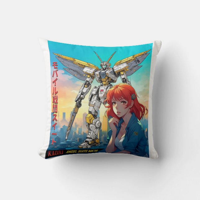 MECHA WARRIOR - KAORI'S ANGEL SUITE MK78 KUSSEN (Voorkant)