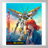 MECHA WARRIOR - KAORI'S ANGEL SUITE MK78 POSTER (Voorkant)