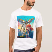 MECHA WARRIOR - KAORI'S ANGEL SUITE MK78 T-SHIRT (Voorkant)