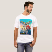 MECHA WARRIOR - KAORI'S ANGEL SUITE MK78 T-SHIRT (Voorkant volledig)