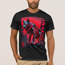 Mecha Wolf T-shirt