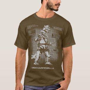 MECHAGODZILLA KAIJU-BESTANDEN T-SHIRT