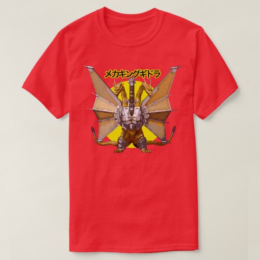 MechaKing Ghidorah T-shirt (Design voorkant)
