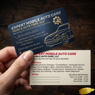 Mechani Service Auto Reparatie & Auto Airco Specia Visitekaartje
