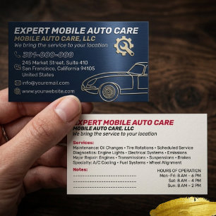 Mechani Service Auto Reparatie & Auto Airco Specia Visitekaartje