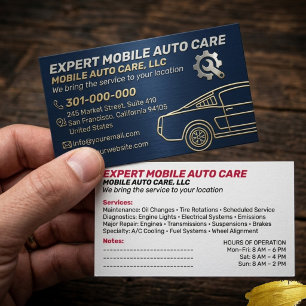 Mechani Service Auto Reparatie & Auto Airco Specia Visitekaartje