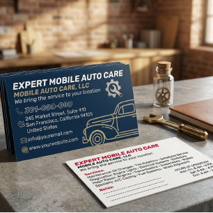 Mechani Service Auto Reparatie & Auto Airco Specia Visitekaartje