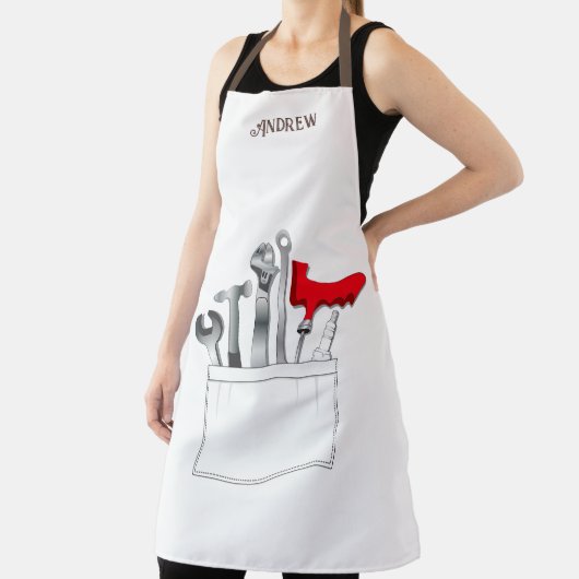 Mechanic Auto Technician Voertuigreparateur Fun Schort (Insitu)