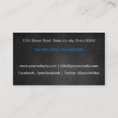 Mechanic business card visitekaartje (Achterkant)