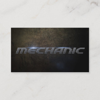 Mechanic Business card Visitekaartje