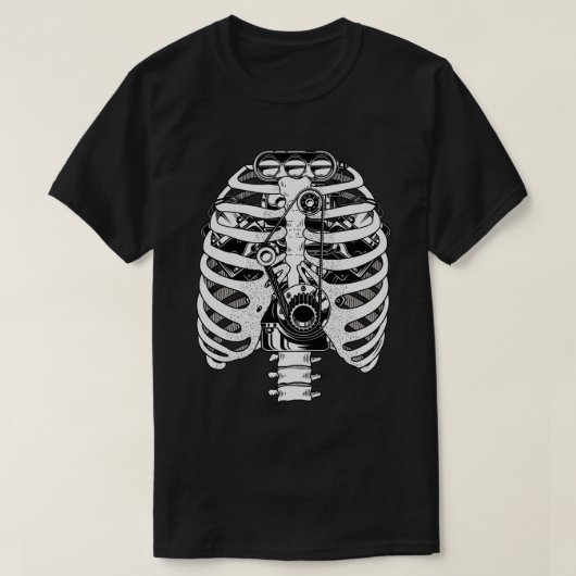 Mechanic Car Engineer Skeleton Mechanics T-shirt (Design voorkant)