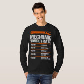 Mechanic Hourly Rate Future Mechanic 1 T-shirt (Voorkant volledig)