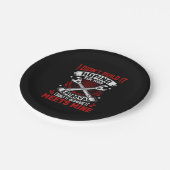 Mechanic I Did Not Build It Papieren Bordje (Gekanteld)