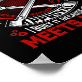 Mechanic I Did Not Build It Poster (Hoek)