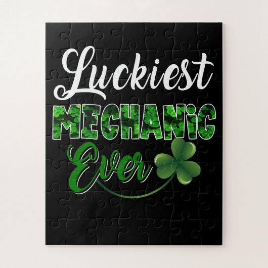 Mechanic Lovers | Luckiest Mechanic Ever Legpuzzel (Verticaal)