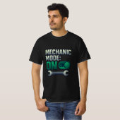 Mechanic Mode Switch ON T-shirt (Voorkant volledig)