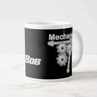 Mechanic Naam Versnellingen en Gereedschap Grote Koffiekop