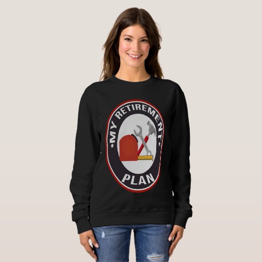 Mechanic Retirement Plan  Mechanic Trui (Voorkant volledig)