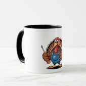 Mechanic Squad Turkije Thanksgiving Gobbler Mok (Voorkant links)