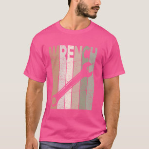 Mechanic Wrench Handyman Retro Repairman T-shirt