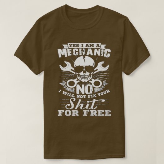 mechanica 2 t-shirt (Design voorkant)