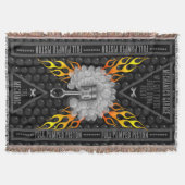 Mechanica Garage Volledige Pompzuiger Deken (Voorkant)