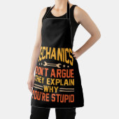 Mechanica Geen schurkenauto met automatische werkb Schort (Insitu)