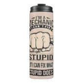 Mechanica kan domme logica niet oplossen thermosbeker (Voorkant)