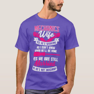 Mechanica Wife Gehuwd Couple Gift T-shirt