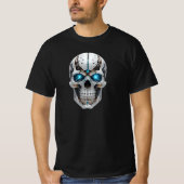 Mechanical AI Skull T-shirt (Voorkant)
