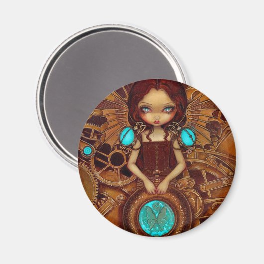 "Mechanical Angel I" magneet (Voorkant / Achterkant)