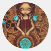 "Mechanical Angel I" Sticker (Voorkant)