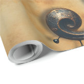 Mechanical clef cadeaupapier (Rol Hoek)