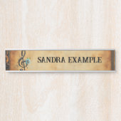 Mechanical  clef  deurbordje (Voorkant)