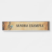 Mechanical  clef  deurbordje (Voorkant)