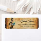 Mechanical clef etiket (Insitu)