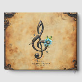 Mechanical  clef gastenboek (Achterkant)