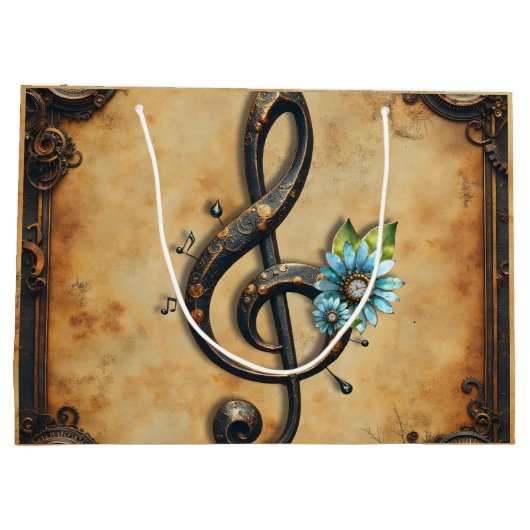 Mechanical  clef  groot cadeauzakje (Achterkant)