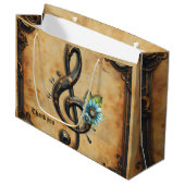 Mechanical  clef  groot cadeauzakje (Voorkant Gekanteld)