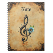 Mechanical clef notitieboek (Voorkant)