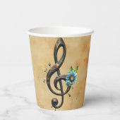 Mechanical  clef  papieren bekers (Achterkant)