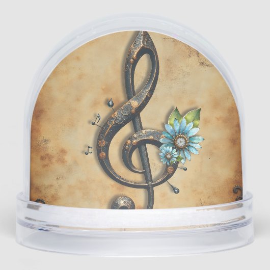 Mechanical clef sneeuwbol (Voorkant)