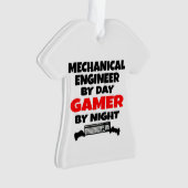 Mechanical Engineer beroemd gemaakt door Day Gamer Ornament (voorkant)