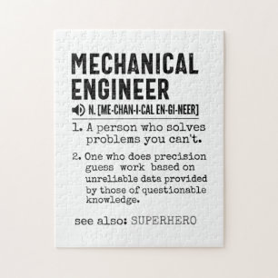 Mechanical Engineer Dictionary Definition Legpuzzel