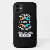 Mechanical Engineer, Mechanical Engineering Case-Mate iPhone Case (Achterkant)