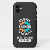 Mechanical Engineer, Mechanical Engineering Case-Mate iPhone Case (Achterkant)